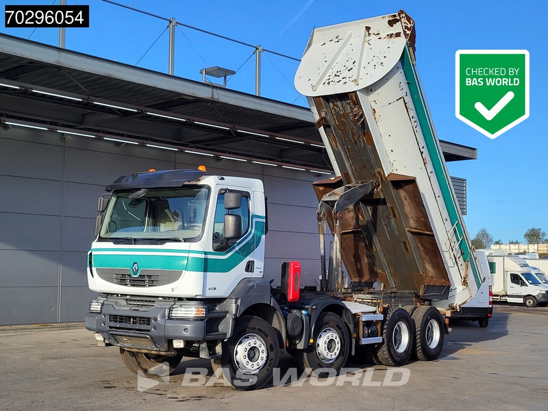 Renault Kerax 460 8X4 Steel Tipper Retarder Big-Axle Steelsuspension Euro 5 - Camion benne: photos 1 Renault Kerax 460 8X4 Steel Tipper Retarder Big-Axle Steelsuspension Euro 5 - Camion benne: photos 1