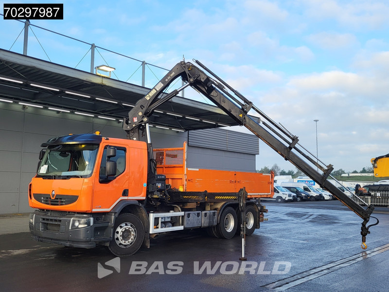Renault Premium 430 Lander 6X4 HIAB 211 EP-4 Crane Kran 10m3Tipper Big-Axle Euro 5 - Camion benne, Camion grue: photos 5 Renault Premium 430 Lander 6X4 HIAB 211 EP-4 Crane Kran 10m3Tipper Big-Axle Euro 5 - Camion benne, Camion grue: photos 5