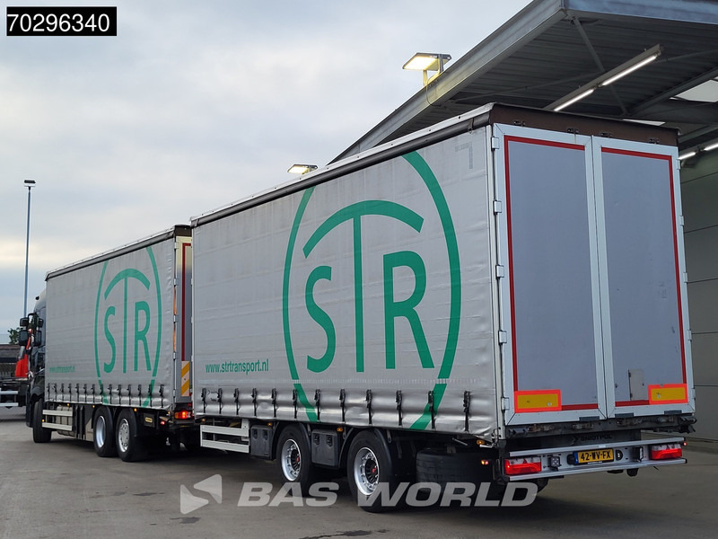 Renault T 480 6X2 NL-Truck combi Liftaxle 1500kg Ladebordwand Euro 6 - Camion à rideaux coulissants: photos 2 Renault T 480 6X2 NL-Truck combi Liftaxle 1500kg Ladebordwand Euro 6 - Camion à rideaux coulissants: photos 2