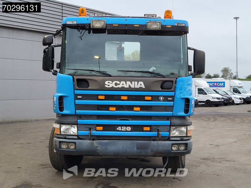 Scania 420 6X4 20tons Marrel THM 20000 Manual Retarder Steelsuspension Euro 3 - Camion ampliroll: photos 5 Scania 420 6X4 20tons Marrel THM 20000 Manual Retarder Steelsuspension Euro 3 - Camion ampliroll: photos 5