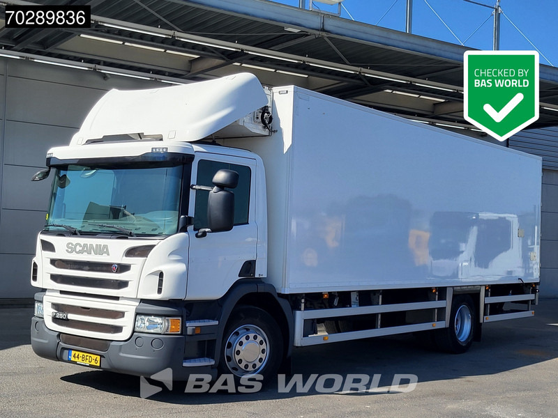 Scania P250 P 4X2 NL-Truck FRIGOBLOCK FK13SL 2000kg Ladebordwand Automatic Euro 6 - Camion frigorifique: photos 1 Scania P250 P 4X2 NL-Truck FRIGOBLOCK FK13SL 2000kg Ladebordwand Automatic Euro 6 - Camion frigorifique: photos 1