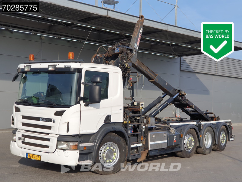 Scania P360 8X2 NL-Truck 21 Tonnes HIAB Hydrauliek Lift-Lenkachse Euro 5 - Camion ampliroll, Camion grue: photos 1 Scania P360 8X2 NL-Truck 21 Tonnes HIAB Hydrauliek Lift-Lenkachse Euro 5 - Camion ampliroll, Camion grue: photos 1