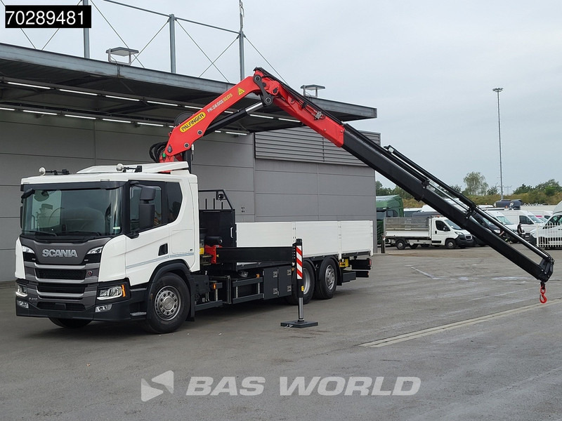 Scania P410 6X2 NEW! Palfinger PK24-001 SLD 5 Kran Crane Retarder Lift+steering axle - Camion plateau, Camion grue: photos 3 Scania P410 6X2 NEW! Palfinger PK24-001 SLD 5 Kran Crane Retarder Lift+steering axle - Camion plateau, Camion grue: photos 3