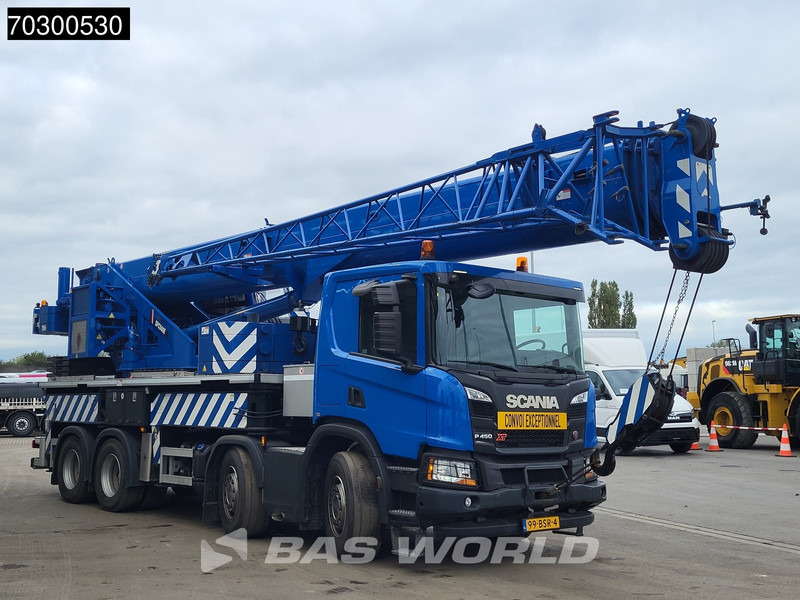 Scania P450 P 8X4 Palfinger/SANY SPC500E Telescopic Crane Retarder Navi Automatic Euro 6 - Camion grue: photos 3 Scania P450 P 8X4 Palfinger/SANY SPC500E Telescopic Crane Retarder Navi Automatic Euro 6 - Camion grue: photos 3