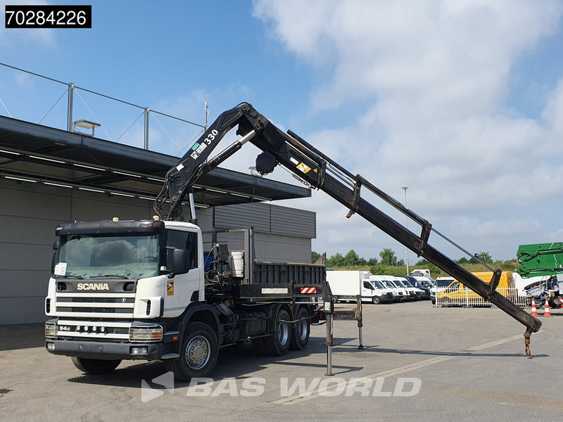 Scania P94 6X4 Hiab 330-4 Kran Crane 9m3 tipper Manual Steelsuspension Euro 3 - Camion benne, Camion grue: photos 5 Scania P94 6X4 Hiab 330-4 Kran Crane 9m3 tipper Manual Steelsuspension Euro 3 - Camion benne, Camion grue: photos 5