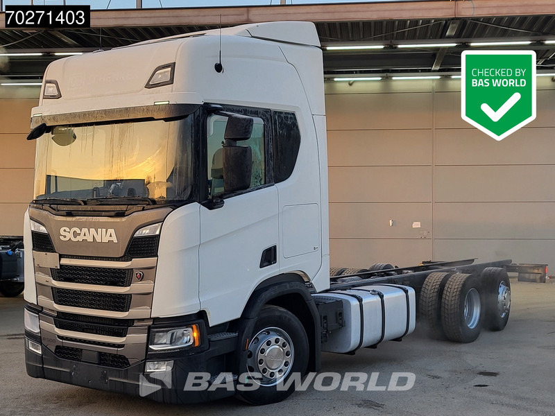 Scania R500 6X2 Highline 2x Tanks Lift-Lenkachse Navi Euro 6 - Châssis cabine: photos 1 Scania R500 6X2 Highline 2x Tanks Lift-Lenkachse Navi Euro 6 - Châssis cabine: photos 1