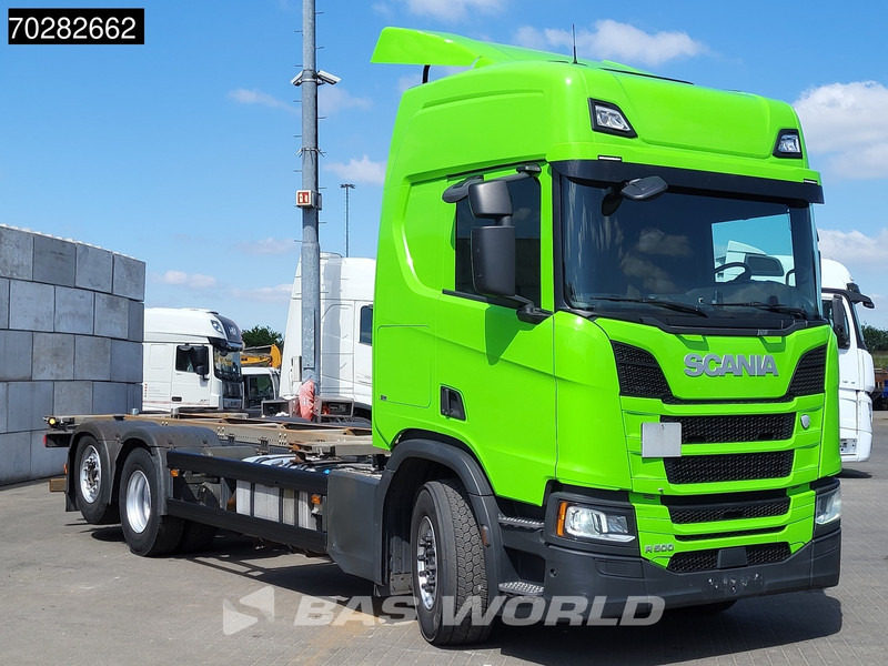 Scania R500 6X2 Retarder LED ACC Euro 6 - Camion porte-conteneur/ Caisse mobile: photos 3 Scania R500 6X2 Retarder LED ACC Euro 6 - Camion porte-conteneur/ Caisse mobile: photos 3