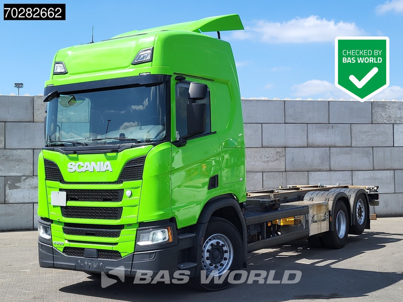 Scania R500 6X2 Retarder LED ACC Euro 6 - Camion porte-conteneur/ Caisse mobile: photos 1 Scania R500 6X2 Retarder LED ACC Euro 6 - Camion porte-conteneur/ Caisse mobile: photos 1