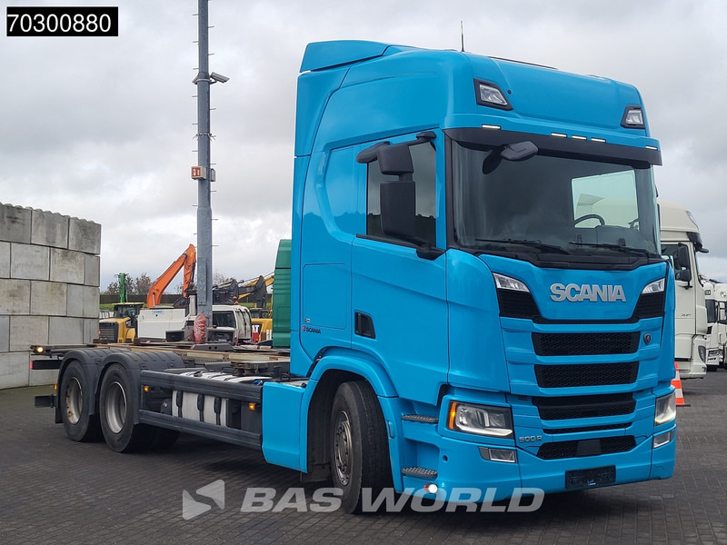 Scania R500 R 6X2 Full Air suspension Retarder Lift Axle Automatic Leather seats Euro 6 - Camion porte-conteneur/ Caisse mobile: photos 3 Scania R500 R 6X2 Full Air suspension Retarder Lift Axle Automatic Leather seats Euro 6 - Camion porte-conteneur/ Caisse mobile: photos 3