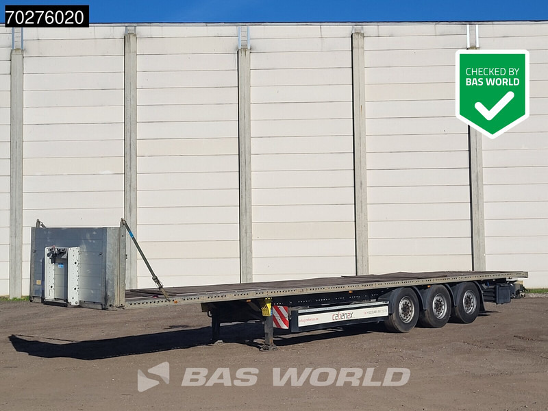 Semi-remorque plateau Schmitz Cargobull SCB*S3T 3 axles Liftachse: photos 1
