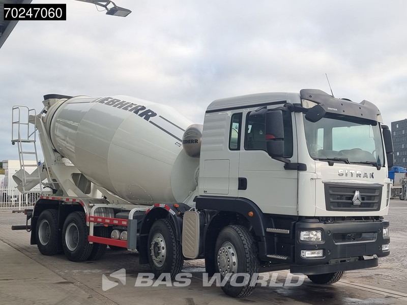 Sitrak G5 350 8X4 8m3 Liebherr HTM 804 H Mixer Big-Axle Steelsuspension - Camion malaxeur: photos 3 Sitrak G5 350 8X4 8m3 Liebherr HTM 804 H Mixer Big-Axle Steelsuspension - Camion malaxeur: photos 3