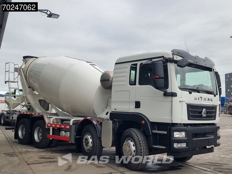 Sitrak G5 350 8X4 8m3 Liebherr mixer Manual Steel Suspension - Camion malaxeur: photos 3 Sitrak G5 350 8X4 8m3 Liebherr mixer Manual Steel Suspension - Camion malaxeur: photos 3
