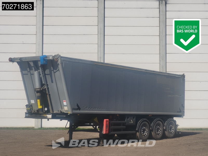 Stas S300CX 3 axles 47m3 Liftachse ALU - Semi-remorque benne: photos 1 Stas S300CX 3 axles 47m3 Liftachse ALU - Semi-remorque benne: photos 1