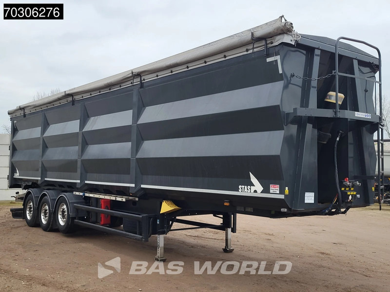 Stas S300CX TUV 06/26 Lifting Axle 68m3 - Semi-remorque benne: photos 3 Stas S300CX TUV 06/26 Lifting Axle 68m3 - Semi-remorque benne: photos 3