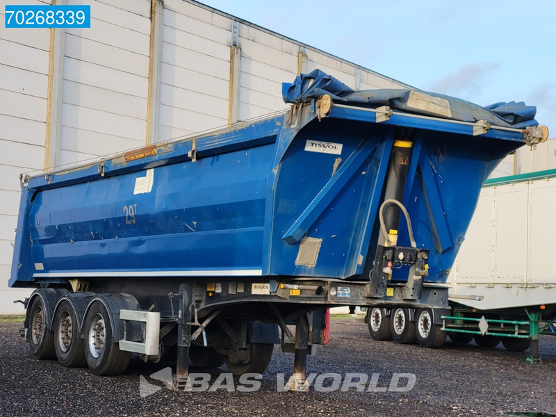 TISVOL A-890150-EAL VR 3 axles 29m3 Liftachse ALU - Semi-remorque benne: photos 3 TISVOL A-890150-EAL VR 3 axles 29m3 Liftachse ALU - Semi-remorque benne: photos 3