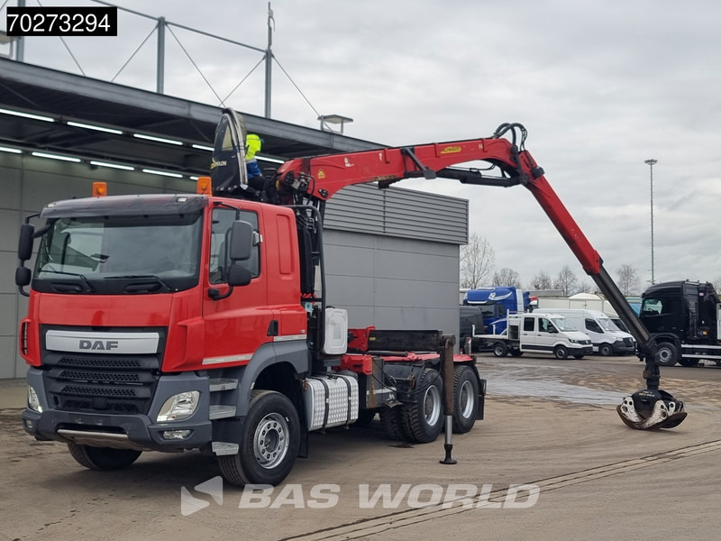 DAF CF 510 6X4 Big-Axle Palfinger Epsilon - Tracteur routier: photos 5 DAF CF 510 6X4 Big-Axle Palfinger Epsilon - Tracteur routier: photos 5
