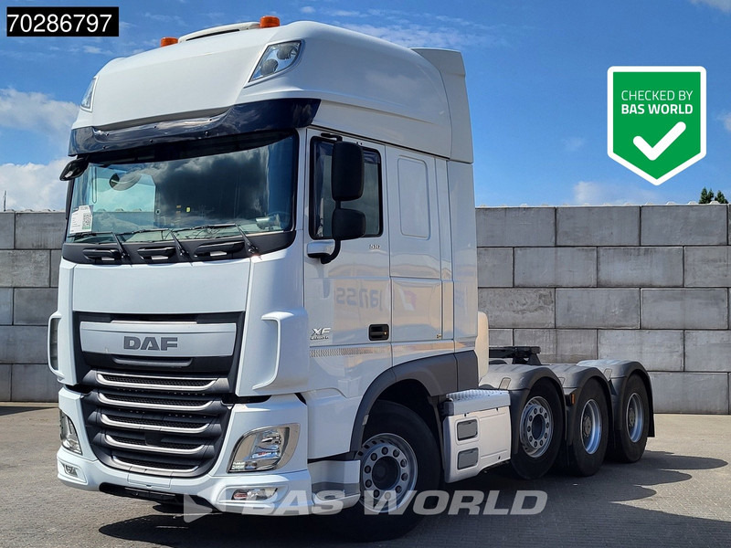 DAF XF 510 8X4 185T! Retarder Lift+Lenkachse Big-Axle Standklima ACC Euro 6 - Tracteur routier: photos 1 DAF XF 510 8X4 185T! Retarder Lift+Lenkachse Big-Axle Standklima ACC Euro 6 - Tracteur routier: photos 1