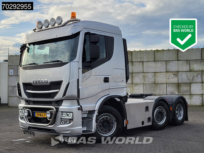 Iveco Stralis 570 Stralis 6X2 Low Mileage! NL Lift+Lenkachse Leder Navi - Tracteur routier: photos 1 Iveco Stralis 570 Stralis 6X2 Low Mileage! NL Lift+Lenkachse Leder Navi - Tracteur routier: photos 1