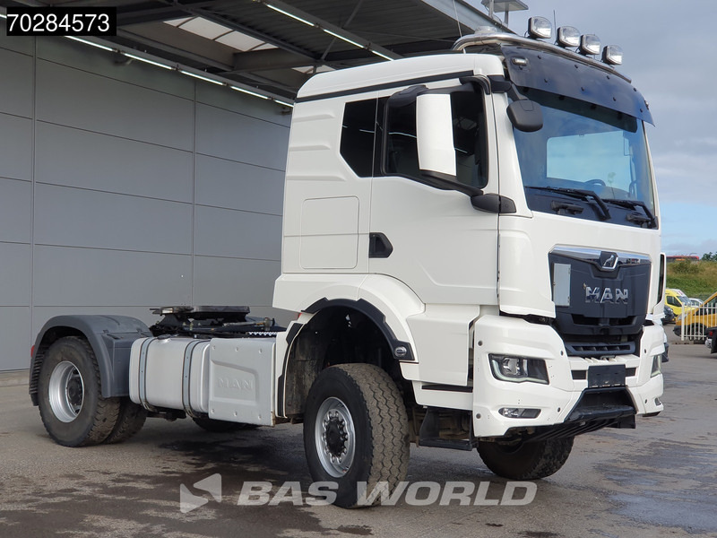 Tracteur routier MAN TGS 22.510 4X4 Allrad! Big-Axle Hydraulik Drumbrakes Navi Euro 6: photos 13