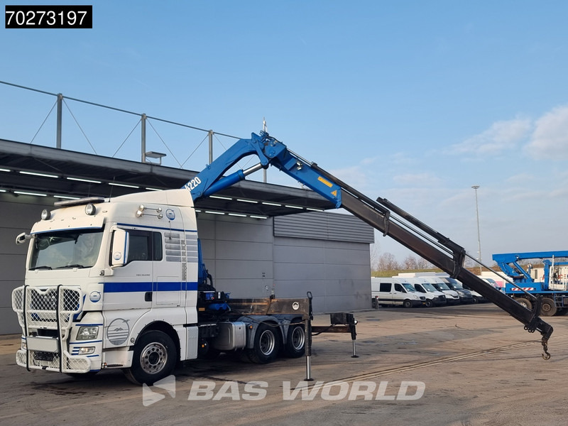MAN TGX 33.540 TGX 6X4 HMF 4220 6 Extensions Kran XLX Retarder Euro 5 - Tracteur routier: photos 5 MAN TGX 33.540 TGX 6X4 HMF 4220 6 Extensions Kran XLX Retarder Euro 5 - Tracteur routier: photos 5