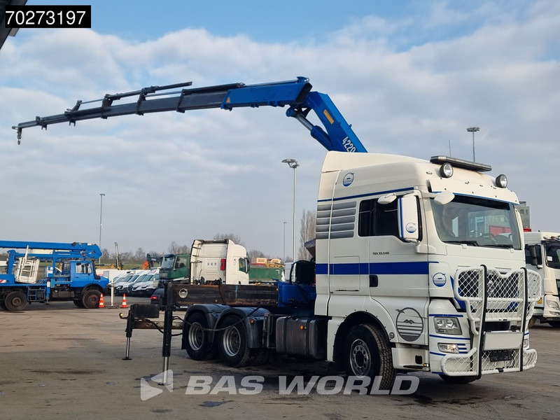 MAN TGX 33.540 TGX 6X4 HMF 4220 6 Extensions Kran XLX Retarder Euro 5 - Tracteur routier: photos 3 MAN TGX 33.540 TGX 6X4 HMF 4220 6 Extensions Kran XLX Retarder Euro 5 - Tracteur routier: photos 3