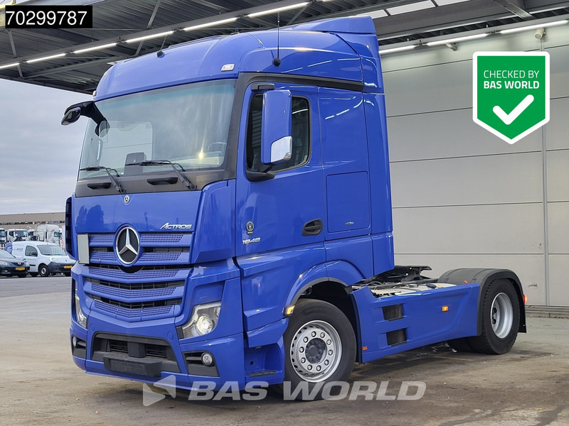 Mercedes-Benz Actros 1848 4X2 StreamSpace Retarder Standairco Navi Xenon ACC PPC Euro 6 - Tracteur routier: photos 1 Mercedes-Benz Actros 1848 4X2 StreamSpace Retarder Standairco Navi Xenon ACC PPC Euro 6 - Tracteur routier: photos 1