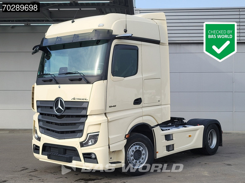 Mercedes-Benz Actros L 1848 4X2 BigSpace Retarder Standklima PPC Navi ACC LED - Tracteur routier: photos 1 Mercedes-Benz Actros L 1848 4X2 BigSpace Retarder Standklima PPC Navi ACC LED - Tracteur routier: photos 1
