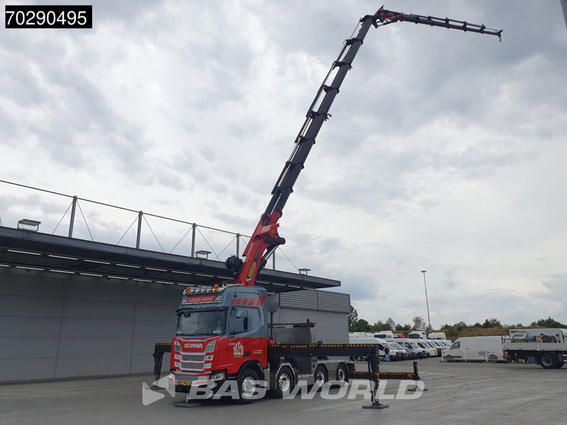 Scania R500 8X2 NL-Truck Palfinger PK165002 TEC 7 Crane Winch Fly-Jib Retarder Lift+steering - Tracteur routier: photos 2 Scania R500 8X2 NL-Truck Palfinger PK165002 TEC 7 Crane Winch Fly-Jib Retarder Lift+steering - Tracteur routier: photos 2