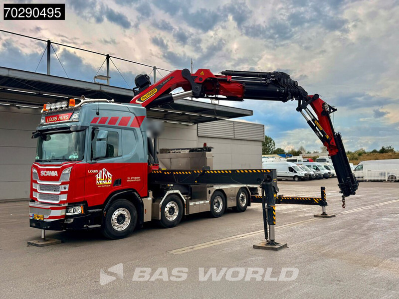Scania R500 8X2 NL-Truck Palfinger PK165002 TEC 7 Crane Winch Fly-Jib Retarder Lift+steering - Tracteur routier: photos 5 Scania R500 8X2 NL-Truck Palfinger PK165002 TEC 7 Crane Winch Fly-Jib Retarder Lift+steering - Tracteur routier: photos 5
