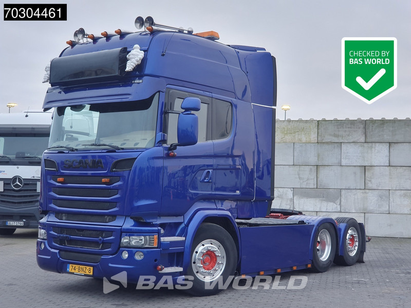 Scania R580 R 6X2 NL Longline Special-Interior Retarder Alcoa's MOT 11-11-2026 - Tracteur routier: photos 1 Scania R580 R 6X2 NL Longline Special-Interior Retarder Alcoa's MOT 11-11-2026 - Tracteur routier: photos 1