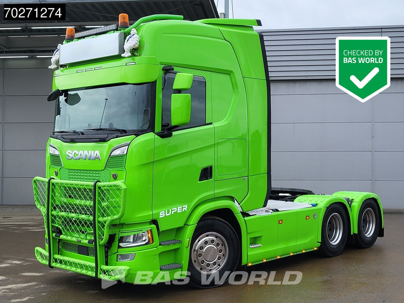 Scania S730 S 6X4 Full-Air Retarder Leather Navi - Tracteur routier: photos 1 Scania S730 S 6X4 Full-Air Retarder Leather Navi - Tracteur routier: photos 1