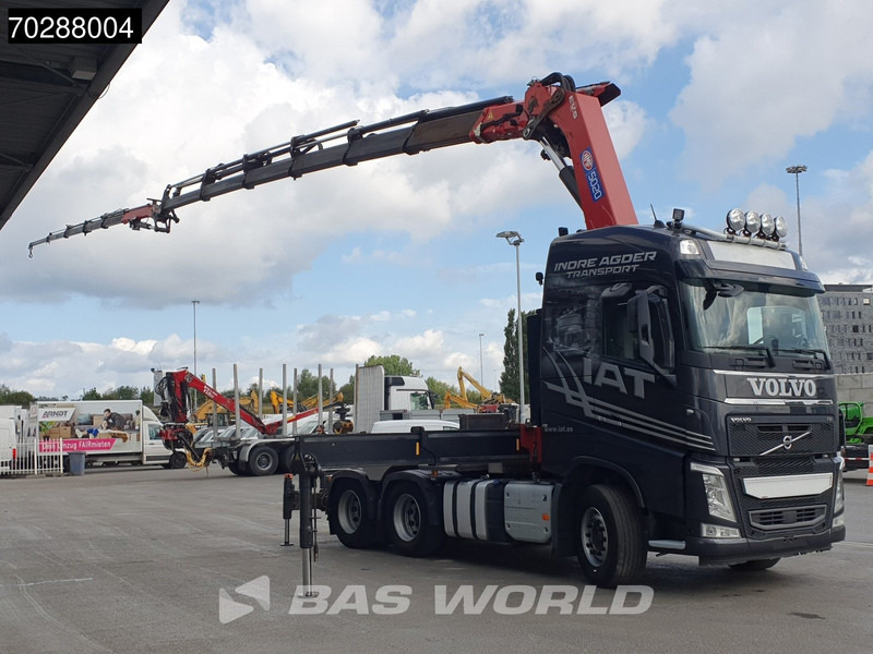 Volvo FH 540 FH 6X4 HMF 5020-K6 Crane FJ1000-K5 Jib Retarder Lift-Axle Xenon Dynamic Steering Euro 6 - Tracteur routier: photos 3 Volvo FH 540 FH 6X4 HMF 5020-K6 Crane FJ1000-K5 Jib Retarder Lift-Axle Xenon Dynamic Steering Euro 6 - Tracteur routier: photos 3