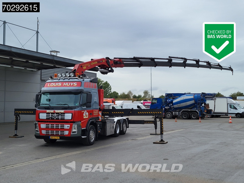 Volvo FM 440 FM 6X2 NL-Truck Palfinger PK60.002 Crane Kran 10x Extensions Lift+Steering Axle - Tracteur routier: photos 1 Volvo FM 440 FM 6X2 NL-Truck Palfinger PK60.002 Crane Kran 10x Extensions Lift+Steering Axle - Tracteur routier: photos 1