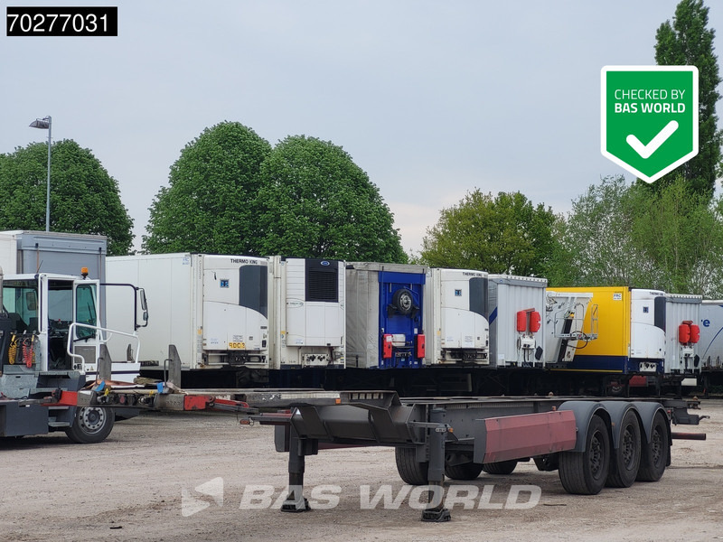 Van Hool 3 axles - Semi-remorque porte-conteneur/ Caisse mobile: photos 1 Van Hool 3 axles - Semi-remorque porte-conteneur/ Caisse mobile: photos 1