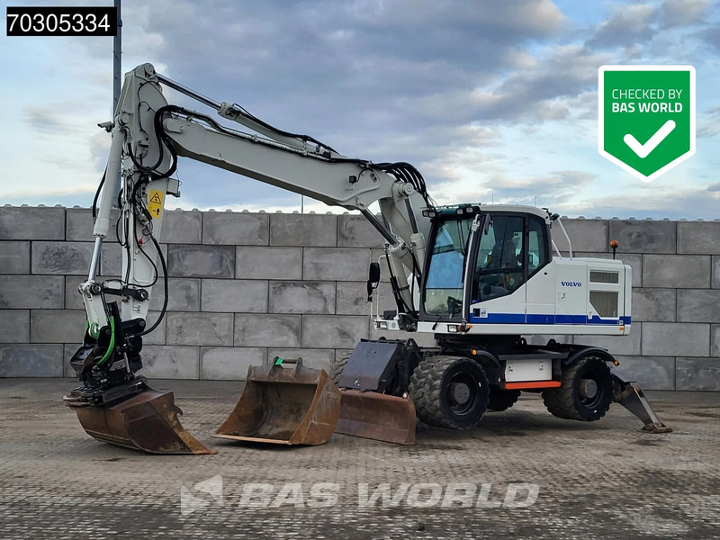 Volvo EW180 E Outriggers + Blade - Pelle sur pneus: photos 1 Volvo EW180 E Outriggers + Blade - Pelle sur pneus: photos 1