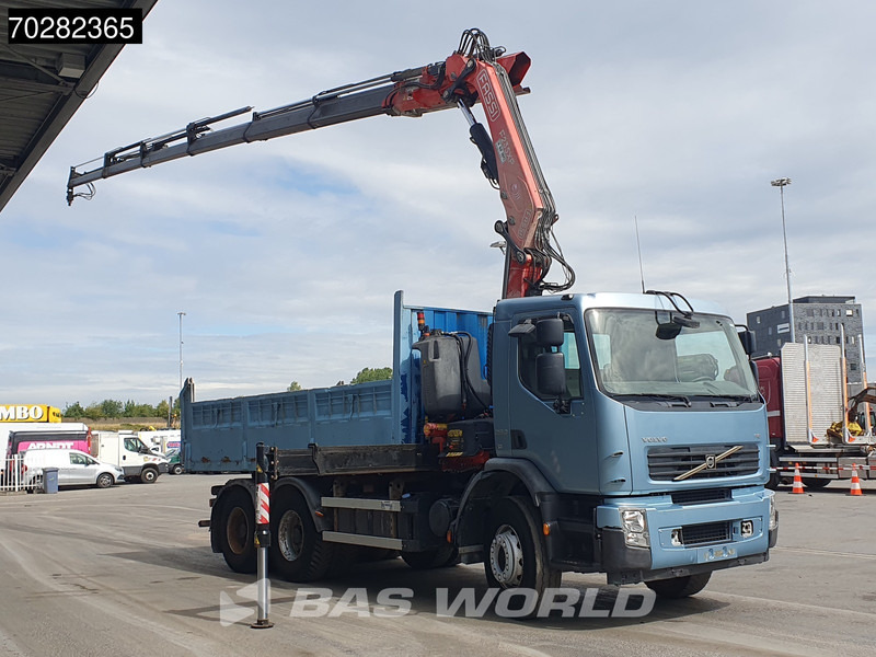 Volvo FE 280 904 6X4 Fassi F215/235AXP26 Crane 10m3 tipper Big-Axle Manual Euro 4 - Camion benne, Camion grue: photos 3 Volvo FE 280 904 6X4 Fassi F215/235AXP26 Crane 10m3 tipper Big-Axle Manual Euro 4 - Camion benne, Camion grue: photos 3
