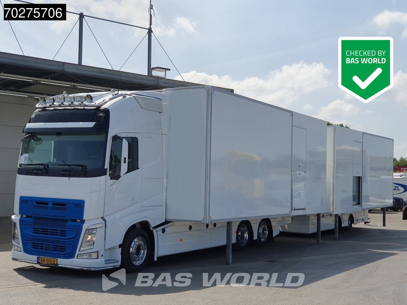 Volvo FH 500 6X2 NL-Truck LOW Milage! Extandable Mobile Clinic BDF Boxes VEB+ - Camion porte-conteneur/ Caisse mobile: photos 1 Volvo FH 500 6X2 NL-Truck LOW Milage! Extandable Mobile Clinic BDF Boxes VEB+ - Camion porte-conteneur/ Caisse mobile: photos 1