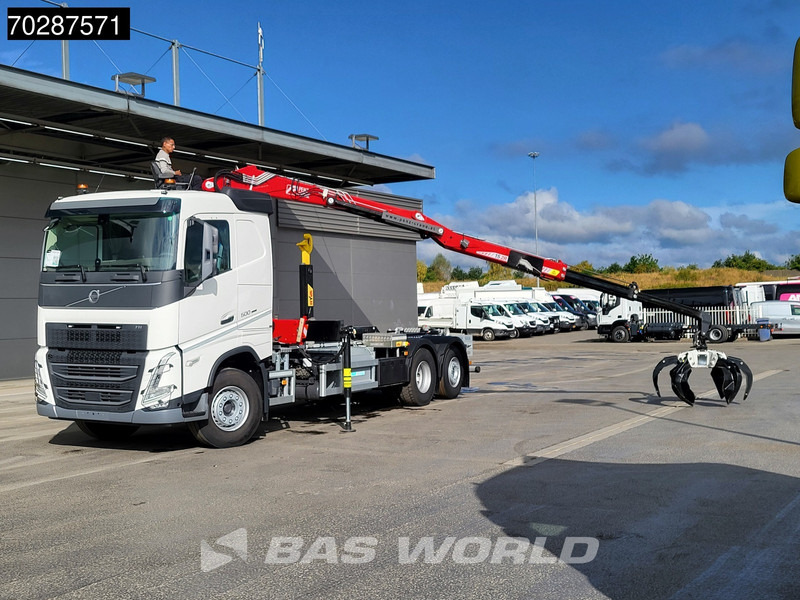 Volvo FH 500 6X2 Penz Crane 15Z9.50R HYVA 20-57-S Hooklift Lift+steering Automatic Euro 6 - Camion ampliroll, Camion grue: photos 2 Volvo FH 500 6X2 Penz Crane 15Z9.50R HYVA 20-57-S Hooklift Lift+steering Automatic Euro 6 - Camion ampliroll, Camion grue: photos 2