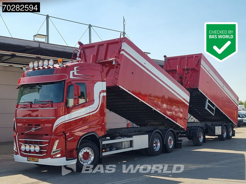 Volvo FH 540 6X2 NL-Truck 30m3 OVA Alu tipper combi I-Park Cool ACC Lift-Lenkachse Euro 6 - Camion benne: photos 1 Volvo FH 540 6X2 NL-Truck 30m3 OVA Alu tipper combi I-Park Cool ACC Lift-Lenkachse Euro 6 - Camion benne: photos 1