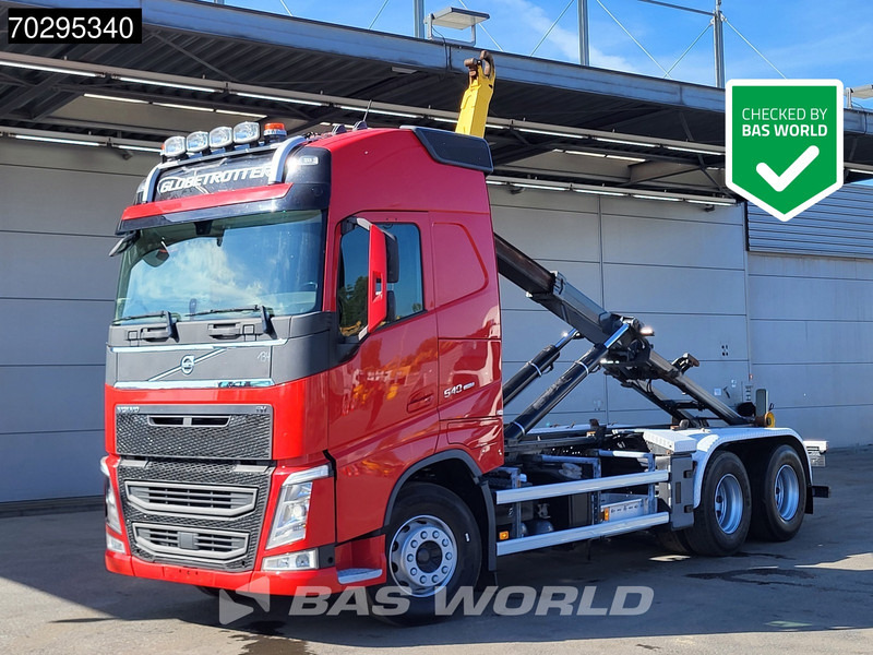 Volvo FH 540 6X2 Palfinger 20t Hooklift Retarder Automatic ACC Euro 6 - Camion ampliroll: photos 1 Volvo FH 540 6X2 Palfinger 20t Hooklift Retarder Automatic ACC Euro 6 - Camion ampliroll: photos 1