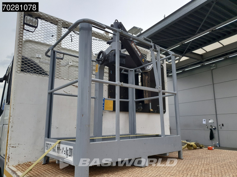 Camion plateau, Camion grue Volvo FM 340 6X4 Palfinger PK17000 Manual Full Steel Kraan Crane: photos 17