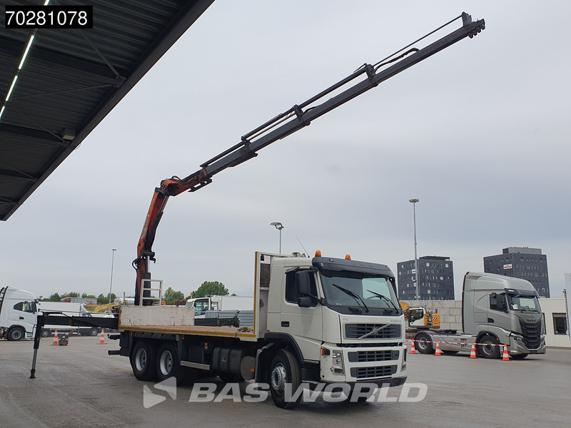 Volvo FM 340 6X4 Palfinger PK17000 Manual Full Steel Kraan Crane - Camion plateau, Camion grue: photos 3 Volvo FM 340 6X4 Palfinger PK17000 Manual Full Steel Kraan Crane - Camion plateau, Camion grue: photos 3