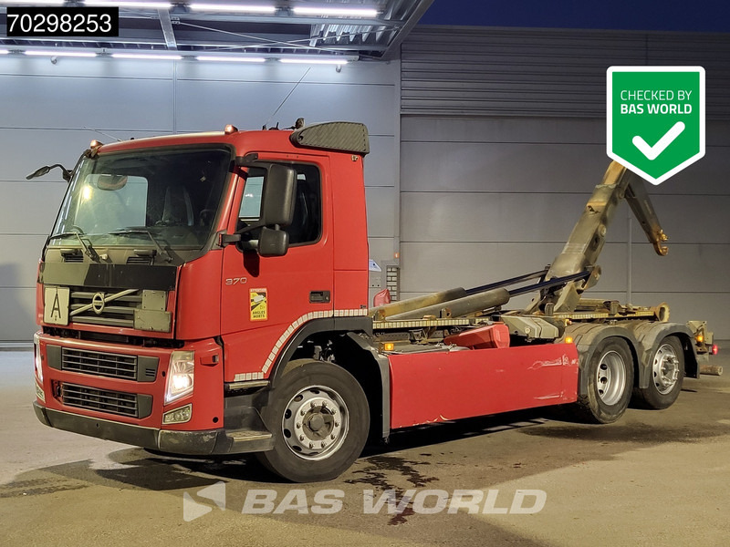 Camion ampliroll Volvo FM 370 6X2 21t Hooklift Lift Axle Automatic Euro 5: photos 1