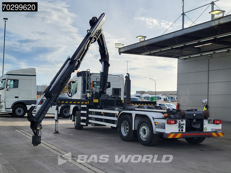 Volvo FM 430 FM 6X2 HMF 2320K-RCS Kran Crane + VDL S-21-6200 Lift + Steering Axle - Camion ampliroll, Camion grue: photos 5 Volvo FM 430 FM 6X2 HMF 2320K-RCS Kran Crane + VDL S-21-6200 Lift + Steering Axle - Camion ampliroll, Camion grue: photos 5