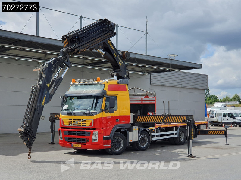 Volvo FM 440 8X2 NL-Truck Palfinger PK74002 Kran + Jib + Winch Lift+Lenkachse Euro 5 - Camion plateau, Camion grue: photos 1 Volvo FM 440 8X2 NL-Truck Palfinger PK74002 Kran + Jib + Winch Lift+Lenkachse Euro 5 - Camion plateau, Camion grue: photos 1