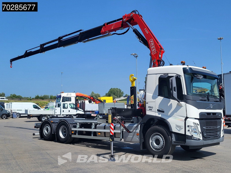Volvo FM 460 6X2 NEW! FASSI F235A.0.25 Kran + HYVA 20-57-S Lift+steering axle Euro 6 - Camion ampliroll, Camion grue: photos 3 Volvo FM 460 6X2 NEW! FASSI F235A.0.25 Kran + HYVA 20-57-S Lift+steering axle Euro 6 - Camion ampliroll, Camion grue: photos 3