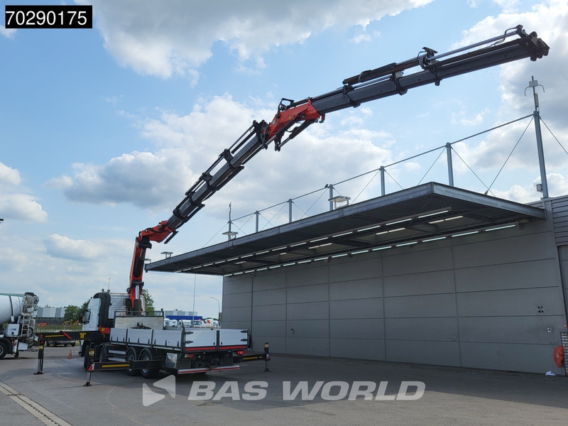 Volvo FM 480 8X2 Palfinger PK85002 Crane+Jib Lifting-Axle Big-Axle Automatic Euro 4 - Camion plateau, Camion grue: photos 2 Volvo FM 480 8X2 Palfinger PK85002 Crane+Jib Lifting-Axle Big-Axle Automatic Euro 4 - Camion plateau, Camion grue: photos 2