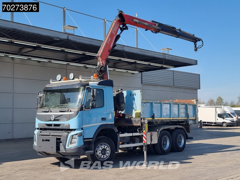 Volvo FMX 420 6X4 Fassi F155A.2.22 Crane 9m3 Big-Axle Automatic Euro 5 - Camion benne, Camion grue: photos 1 Volvo FMX 420 6X4 Fassi F155A.2.22 Crane 9m3 Big-Axle Automatic Euro 5 - Camion benne, Camion grue: photos 1
