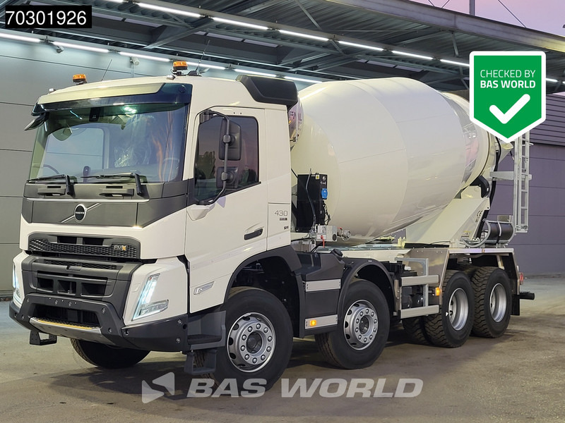 Volvo FMX 430 8X4 NEW! 10m3 Mixer Automatic Big-Axle Euro 6 - Camion malaxeur: photos 1 Volvo FMX 430 8X4 NEW! 10m3 Mixer Automatic Big-Axle Euro 6 - Camion malaxeur: photos 1