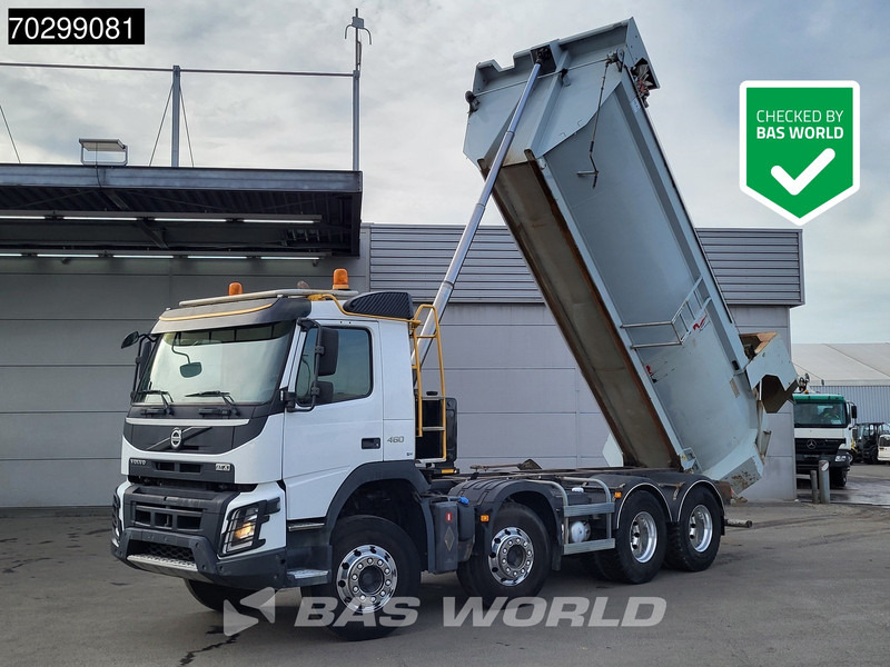 Camion benne Volvo FMX 460 8X4 18m3 tipper Steelsuspension Big-Axle Retarder Euro 6: photos 1